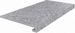 Ступень фронтальная SG632620R/GCF клееная Терраццо Серый 33x60x0,9 керамогранит матовая Kerama Marazzi