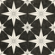 Керамогранит Star Black Pre. 45x45 Kerlife-Navarti матовый напольная плитка