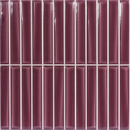 Настенная плитка Melody Bordeaux 20x20 Monopole глянцевая керамическая 85688