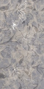 Керамогранит Floresta 17551 Цветы Синий Ректификат 60x120 Meissen глазурованный, матовый настенная плитка
