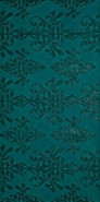 Декор Ewall Petroleum Green Damask керамический