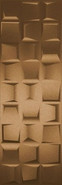 Настенная плитка Square Colours Copper 33х100 Sanchis Home матовая, рельефная (структурированная) керамическая 78800874