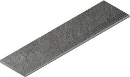 Ступень фронтальная Magma Graphite Gradino Round Grip 30x120 керамогранит структурированная Italon x2 620040000240