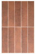 Настенная плитка 27564 Argile Cotto 6х24,6 Equipe матовая керамическая