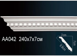 Перфект Карниз потолочный с рисунком AA042F