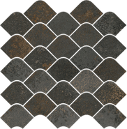 Мозаика Mosaico Korubo NT Basalto 30x30 керамогранит
