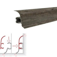 Плинтус с кабель каналом NGF 56