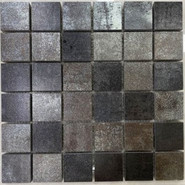 Мозаика Corten B 30x30 (5x5) керамогранит матовая, коричневый 03083-0018