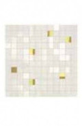 Мозаика 3D Mosaico Gold (3D мозаика Голд) керамика 30.5x30.5 см матовая, серый, белый
