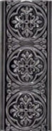 Бордюр Relieve Palm Beach Volcanico 7,5x19,8 глянцевый керамический