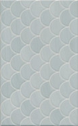 Настенная плитка 6376 Сияние Голубой структура 25x40 Kerama Marazzi глянцевая, керамическая
