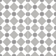 Керамогранит Chic Howard Grey 44,5x44,5 Dual Gres матовый напольный DG_CH_HOW_GR_DP