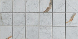 Мозаика Mk.GreRoLp1530 15х30 керамогранит лаппатированная, серый