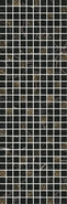 Декор MM12111 Астория Черный Мозаичный 25x75 Kerama Marazzi глянцевый керамический