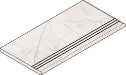 Ступень угловая Контемпора X2 Закруглённая Грип Правая Пур (Pure Gradino Round Grip 30x60 DX) керамогранит