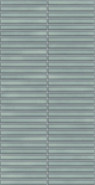 Керамогранит Deco Lingot Aqua 32x62.5 Gayafores глянцевый, рельефный (рустикальный) настенный 00000040795