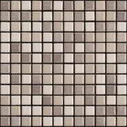 Мозаика Mix Standard Wellness and Pool 17 керамика 30х30 см Appiani матовая чип 25х25 мм, бежевый, коричневый XWEL 717