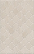 Настенная плитка 6375 Сияние Беж структура 25x40 Kerama Marazzi глянцевая, керамическая