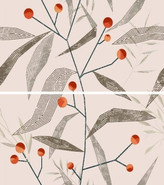 Панно Seventies Bell 60х60 (компл. из 2-х штук) MP000024918 Creto матовое керамическое 06-01-1-36-05-11-3657-0