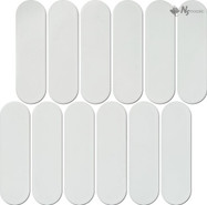 Мозаика P-559 керамика матовая 27.6х29 см NSmosaic Porcelain Series чип 43х148 мм, серый