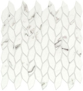 Мозаика Marvel Statuario Supremo Mos. Twist Shiny (A4WM) 30,5x30,5 керамическая
