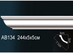 Перфект Карниз потолочный гладкий AB134