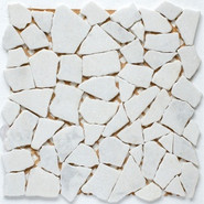 Мозаика Split White Matt (JMST040) 305x305x7, натур. мрамор