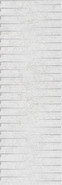 Настенная плитка Markthal Metric Light 30x90 Saloni Ceramica матовая, рельефная (структурированная) керамическая 00000087086
