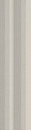Настенная плитка Stripes Dove 7,5x30 матовая, рельефная керамическая