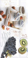 Декор Vogue Morning 4 Azori 20.1х40.5 глянцевый керамический
