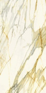 Керамогранит Calacatta Mediceo Soft Touch BookMatch B 162х324 толщ. 12.5 мм Laminam I Naturali Marmi сатинированный универсальная плитка LAMF0M0114