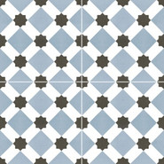 Керамогранит Chic Howard Blue 44,5x44,5 Dual Gres матовый напольный DG_CH_HOW_BLU_DP