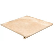 Ступень фронтальная Alhamar Peldano Fiorentino Paja Antislip 33x33 клинкер матовая