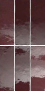 Настенная плитка Artisan Burgundy 6.5х20 керамическая