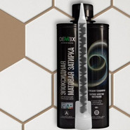 Эпоксидная двухкомпонентная затирка для плиточных швов Demex, матовая, карамельный DME-305