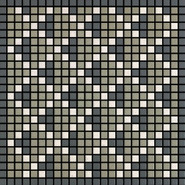 Мозаика Memoria Ombra MEMOE08 керамика 30х30 см Appiani матовая чип 12х12 мм, бежевый, зеленый, серый