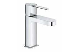 Смеситель Grohe Plus 33163003 для раковины, гладкий корпус, с нажимным сливным гарнитуром, S-Size