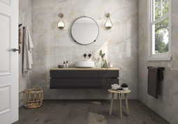 Керамогранит Cr. Sardonyx Leviglass Pearl 90х90 Pamesa полированный универсальный