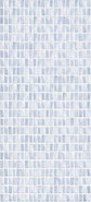 Настенная плитка Pudra облицовочная мозаика рельеф голубой (PDG043D) 20x44 керамическая