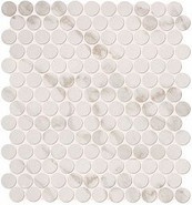 Декор Roma Calacatta Round Mosaico керамический