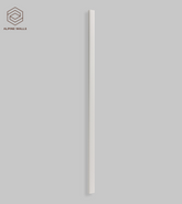 Рейка LineArt ECO952W Alpine Walls под покраску 2900х19х12 мм