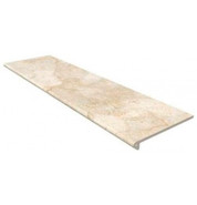 Ступень фронтальная Petra Smooth Round. Beige 33x120 керамогранит матовая Gres de Aragon 00000040529