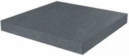 Ступень угловая DD602420R/GCA клееная Про Матрикс Антрацит 33x33x0,9 керамогранит матовая Kerama Marazzi