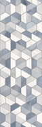 Настенная плитка EC. Rodas DC.Hex Cold 33.3x100 Eco Ceramica глянцевая керамическая