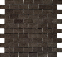 Декор Mosaico Rectangular Oregon-C Basalto керамический