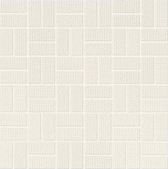 Мозаика Aplomb White Mosaico Net 30x30 керамика матовая, белый A6SU