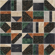 Декор Play Marble Black 20x20 матовый керамогранит