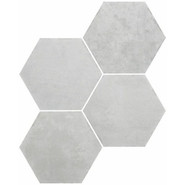 Керамогранит Six Saona Blanco 27x23x0,9 глазурованный матовый Durstone универсальный