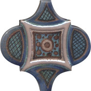 Панно KMP3STA010M6X Арабески Марокко 1 (из 6 частей 6,5x6,5) 10x25x6,9 Kerama Marazzi матовая керамическое