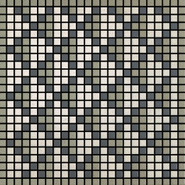 Мозаика Memoria Ombra MEMOE08 керамика 30х30 см Appiani матовая чип 12х12 мм, бежевый, зеленый, серый